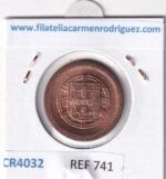 CR4032 MONEDA PORTUGAL 5 CENTAVOS 1921 SIN CIRCULAR - Imagen 2
