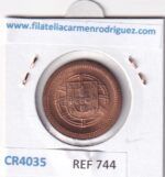 CR4035 MONEDA PORTUGAL 5 CENTAVOS 1921 SIN CIRCULAR - Imagen 2