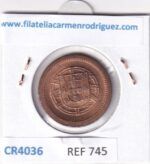 CR4036 MONEDA PORTUGAL 5 CENTAVOS 1921 SIN CIRCULAR - Imagen 2