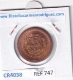 CR4038 MONEDA PORTUGAL 5 CENTAVOS 1921 SIN CIRCULAR - Imagen 2