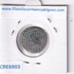 CRE6903 MONEDA ESPAÑA FELIPE IV 1621-1665 RESELLO - Imagen 2