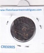 CRE6905 MONEDA ESPAÑA FELIPE IV 1621-1665 SEGOVIA RESELLO - Imagen 2