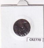 CR2770 MONEDA FRANCIA DOBLE TOURNOIS LUIS XIII 1615 - Imagen 2