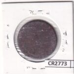 CR2773 MONEDA FRANCIA LUIS XV 1 SOL DE NAVARRA 1772 COBRE - Imagen 2