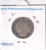 CR4116 MONEDA GRAN BRETAÑA GEORGE V 1 SHELLINGS 1926 PLATA - Imagen 2