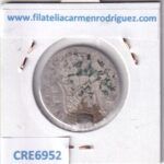 CRE6952 MONEDA ESPAÑA CARLOS III 1775 MADRID PLATA ENGARZADA - Imagen 2