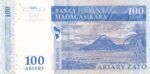 CRBX2068 BILLETE MADAGASCAR 100 ARIARY 2004 SIN CIRCULAR - Imagen 2