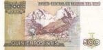 CRBX2151 BILLETE PERU 500 INTIS 1987 SIN CIRCULAR - Imagen 2