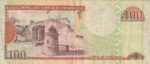 CRBX2224 BILLETE REPUBLICA DOMINICANA 100 PESOS 2002 BC - Imagen 2
