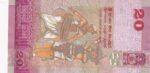 CRBX2280 BILLETE SRI LANKA 20 RUPIAS SIN CIRCULAR - Imagen 2