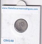 CR4148 MONEDA INDONESIA 10 RUPIAS 1971 CU-NI - Imagen 2