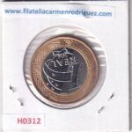 H0312 MONEDA BRASIL 1 REAL 2016 - Imagen 2