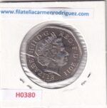 H0380 MONEDA INGLATERRA 50 PENIQUES 2011 - Imagen 2
