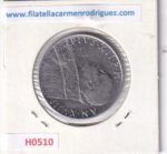 H0510 MONEDA VATICANO 100 LIRAS 1956 - Imagen 2