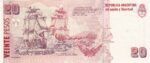 CRBX2466 BILLETE ARGENTINA 20 PESOS SERIE G EBC - Imagen 2
