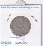 CR4202 MONEDA MARRUECOS ABD AL-AZIZ 2,1/2  DIRHAMS 1320-21 PLATA - Imagen 2