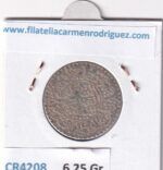 CR4208 MONEDA MARRUECOS ABD AL-AZIZ 2,1/2  DIRHAMS 1320-21 PLATA - Imagen 2