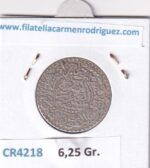 CR4218 MONEDA MARRUECOS ABD AL-AZIZ 2,1/2  DIRHAMS 1320-21 PLATA - Imagen 2