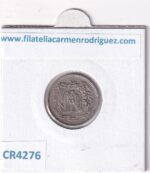 CR4276 MONEDA REPUBLICA DOMINICANA 10 CENTAVOS 1967 CU-NI - Imagen 2