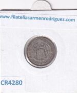 CR4280 MONEDA REPUBLICA DOMINICANA 10 CENTAVOS 1963 PLATA - Imagen 2