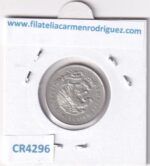 CR4296 MONEDA MEXICO 25 CENTAVOS 1953 PLATA - Imagen 2