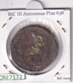 CRE7172 MONEDA SESTERCIO ROMA ANTONINO PIO SALUS 140-144 (DESCRIP. EN FOTOS) - Imagen 2