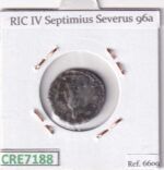 CRE7188 MONEDA DENARIO ROMA SEPTIMIO SEVERO SEPTIMIO SEVERO 196-197 - Imagen 2