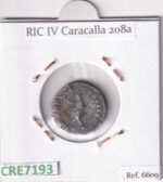 CRE7193 MONEDA DENARIO ROMA CARACALLA SERAPIS 213 (DESCRIP. EN FOTOS) - Imagen 2
