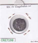 CRE7198 MONEDA DENARIO ROMA HELIOGABALO FORTUNA 219 (DESCRIP. EN FOTOS) - Imagen 2