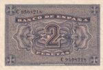 CRBS2720 BILLETE ESPAÑA 2 PESETAS 1938 SERIE C SIN CIRCULAR - Imagen 2