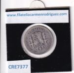CRE7377 MONEDA ESPAÑA ALFONSO XII 1 PESETA 1883 MSM - Imagen 2