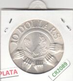 CR2089 MONEDA SINGAPUR 10 DOLARES 1977 PLATA - Imagen 2