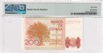 CRPMG017 BILLETE ESPAÑA 200 PESETAS 1980 ENCAPSULADO CAPICUA - Imagen 2