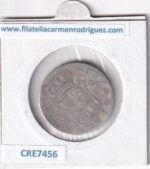 CRE7456 MONEDA ESPAÑA CARLOS III 2 REALES 1786 MADRID DV - Imagen 2