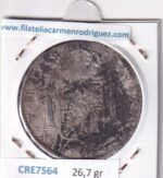 CRE7564 MONEDA ESPAÑA 8 REALES CARLOS IV 1808 POTOSI PJ - Imagen 2