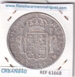 CRBAN840 MONEDA ESPAÑA CARLOS IV 8 REALES 1799 MEXICO FM PLATA - Imagen 2
