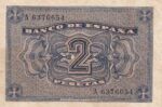 CRBS1798 BILLETE ESPAÑA 2 PESETAS 1938 SERIE A MBC+ - Imagen 2