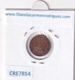 CRE7854 MONEDA ESPAÑA ALFONSO XIII 1 CENTIMO 1912 PCV COBRE - Imagen 2