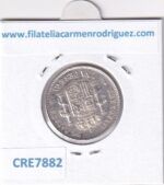 CRE7882 MONEDA ESPAÑA ALFONSO XIII 1 PESETA 1891 *91 PGM PLATA - Imagen 2