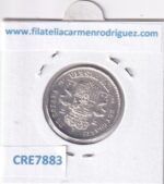 CRE7883 MONEDA ESPAÑA ALFONSO XIII 1 PESETA 1893 *93 PGL PLATA - Imagen 2