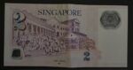 CRBX2597 BILLETE SINGAPUR 2 DOLARES MBC - Imagen 2