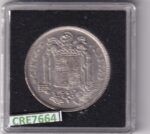 CRE7664 MONEDA ESPAÑA ESTADO ESPAÑOL 5 PESETAS 1949 *50 - Imagen 2