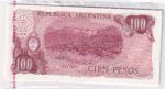 CRBX3020 BILLETE ARGENTINA 100 PESOS  SIN CIRCULAR - Imagen 2