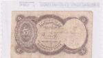 CRBX3040 BILLETE EGIPTO 5 PIASTRAS USADO - Imagen 2