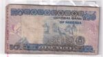 CRBX3070 BILLETE NIGERIA 50 NAYRA USADO - Imagen 2