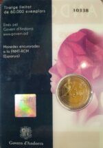 HEUR0615 MONEDA ANDORRA 2 EUROS 2020 (Sufragio femenino) COIN CARD - Imagen 2