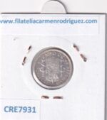 CRE7931 MONEDA ESPAÑA ALFONSO XIII 50 CENTIMOS 1900 *0*0 SMV RBO PLATA - Imagen 2