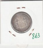 MONEDA ESPAÑA ALFONSO XIII 1 PESETA 1903 PLATA - Imagen 2