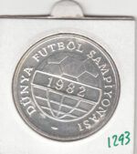 CR1293 MONEDA TURQUIA 100 LIRAS 1982 SIN CIRCULAR - Imagen 2