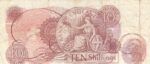 CRBX132 BILLETE INGLATERRA 10 SHILLING BC - Imagen 2